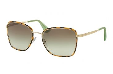 Image of Prada PR52SS Bifocal Prescription Sunglasses PR52SS-7S04K1-58 - Lens Diameter 58 mm, Frame Color Pale Gold