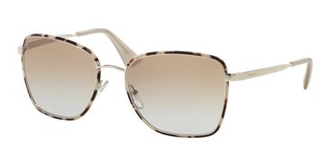 Image of Prada PR52SS Bifocal Prescription Sunglasses PR52SS-UAO4S2-58 - Lens Diameter 58 mm, Frame Color Silver