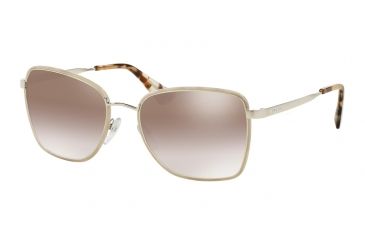 Image of Prada PR52SS Bifocal Prescription Sunglasses PR52SS-UFH4O0-58 - Lens Diameter 58 mm, Frame Color Silver