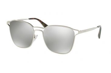 Image of Prada PR54TS Progressive Prescription Sunglasses PR54TS-1BC2B0-55 - Lens Diameter 55 mm, Frame Color Silver