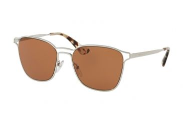 Image of Prada PR54TS Progressive Prescription Sunglasses PR54TS-1BC6N0-55 - Lens Diameter 55 mm, Frame Color Silver