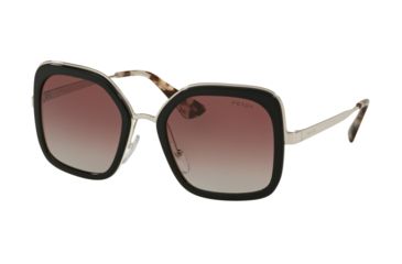 Image of Prada PR57US Progressive Prescription Sunglasses, 54mm, PR57US-4BK412-54-PRO
