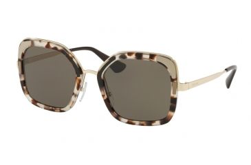 Image of Prada PR57US Progressive Prescription Sunglasses, 54mm, Spotted Opal Brown, PR57US-UAO5S2-54-PRO