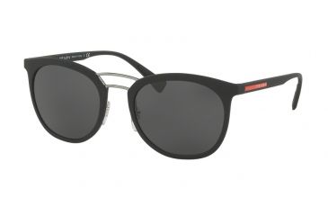 Image of Prada PS04SS Bifocal Prescription Sunglasses PS04SS-DG05S0-54 - Lens Diameter 54 mm, Frame Color Black Rubber