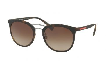 Image of Prada PS04SS Bifocal Prescription Sunglasses PS04SS-U616S1-54 - Lens Diameter 54 mm, Frame Color Havana Rubber