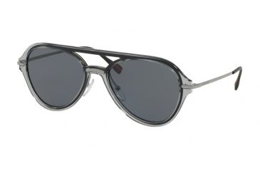 Image of Prada PS04TS Bifocal Prescription Sunglasses PS04TS-P2X5Z1-57 - Lens Diameter 57 mm, Frame Color Grey