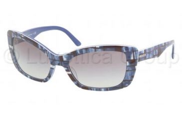 Image of Prada PR03NS Sunglasses with No-Line Progressive Rx Prescription Lenses PR03NS-BF23M1-5718 - Lens Diameter: 57 mm