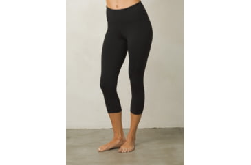 Image of Prana Borra Pocket Capri Womens, Black, Small, W41180319-BLK-S
