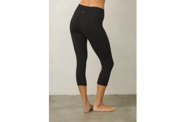Image of Prana Borra Pocket Capri Womens, Black, Small, W41180319-BLK-S