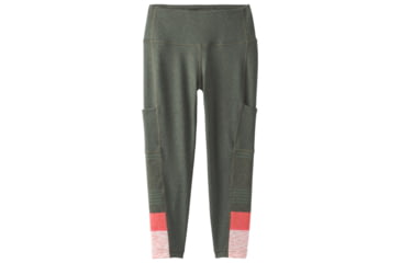 Image of prAna Borra Pocket Capri Womens, Forest Heather Stripe, Medium, W41180319-FOHS-M