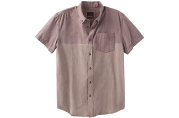 Image of prAna Broderick Solid Short Sleeve Shirt - Men's, Raisin, Medium, M11170310-RSN-M