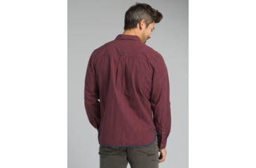 Image of prAna Chapland Long Sleeve Shirt - Men's, Mulled Wine, Medium, M23181368-MUWI-M