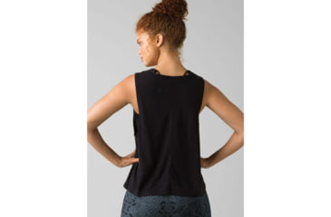 Image of prAna Chez Tank - Womens, Black Right Angles, Large, W11202037-BKRA-L