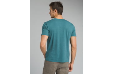 Image of prAna Coronado T-Shirt - Mens, Deep Balsam Heather, Medium, M13181432-DMHT-M