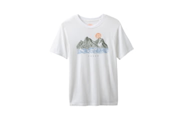 Image of prAna Coronado T-Shirt - Mens, White, X-Large, M13181432-WHT-XL