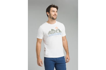 Image of prAna Coronado T-Shirt - Men's, White, X-Large, M13181432-WHT-XL
