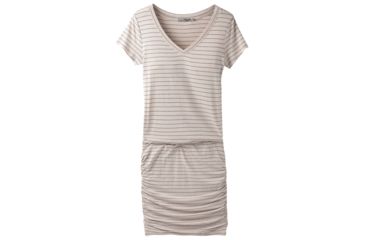 Image of prAna Foundation Dress, Pebble Grey Heather Stripe, XLarge, W31180370 -064-XL