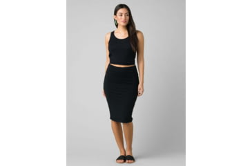 Image of prAna Foundation Skirt - Womens, Black, Medium, W31202122-BLK-M
