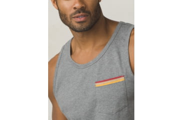 Image of Prana Garrity Tank Mens, Gravel Heather, Small, M11181404-GRHT-S