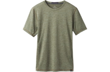 Image of prAna Hardesty Short Sleeve T-Shirt - Men's-Cargo Green-X-Large