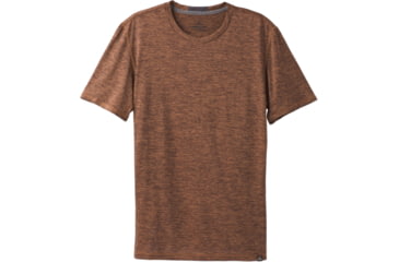 Image of prAna Hardesty Short Sleeve T-Shirt - Men's-Tree Bark-Medium