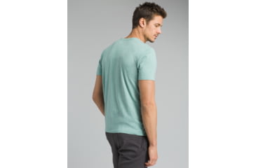Image of prAna Llamaste Journeyman Tee - Mens, Sweetwater Green Heather, X-Large, M11180480-SGHT-XL