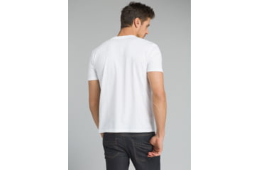 Image of prAna Llamaste Journeyman Tee - Mens, White, Small, M11180480-WHT-S