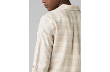 Image of prAna Percy Top - Womens, Ashy Plaid, Medium, W21180493-ASPD-M