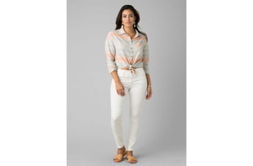 Image of prAna Percy Top - Womens, Meadow Stripe, Medium, W21180493-MEST-M