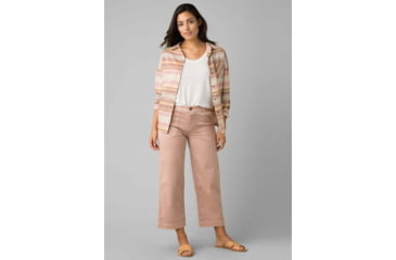 Image of prAna Percy Top - Womens, Stone Stripe, Extra Small, W21180493-SXST-XS