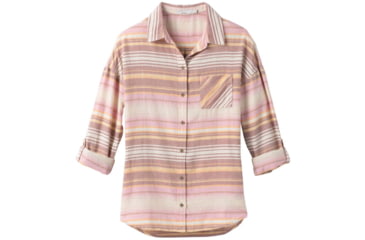 Image of prAna Percy Top - Womens, Stone Stripe, Extra Small, W21180493-SXST-XS