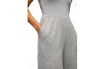 Image of prAna Cozy Up Bayjour Jumpsuit - Womens, Heather Grey, XS, 2063781-020-XS