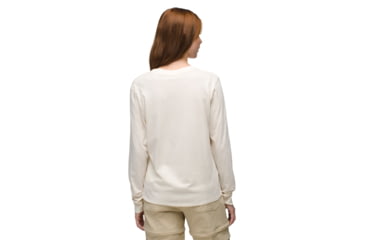 Image of prAna Everyday Vintage-Washed LS Tee - Womens, Canvas, M, 2057021-250-M