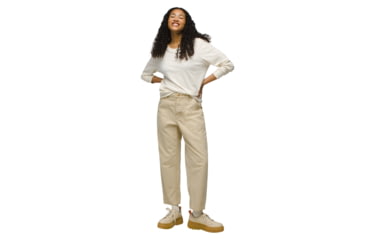 Image of prAna Everyday Vintage-Washed LS Tee - Womens, Canvas, M, 2057021-250-M