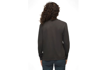 Image of prAna Everyday Vintage-Washed LS Tee - Womens, Charcoal, XXL, 2057021-020-XXL