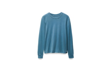 Image of prAna Everyday Vintage-Washed LS Tee - Womens, High Tide, XL, 2057021-400-XL