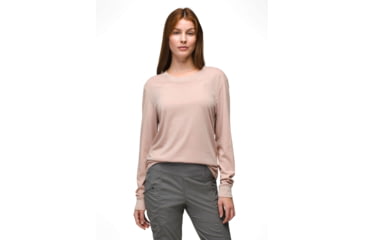 Image of prAna Everyday Vintage-Washed LS Tee - Womens, Willow, XL, 2057021-500-XL