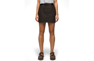 Image of prAna Halle E-Waist Skort II - Womens, Dark Iron, 0, 1971681-020-0