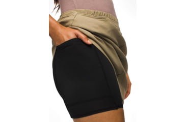 Image of prAna Halle E-Waist Skort II - Womens, Sandbar, 12, 1971681-250-12