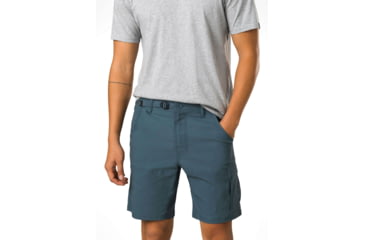 Image of prAna Stretch Zion Short II 8in Inseam - Mens, Grey Blue, 40, 1969751-400-08-40