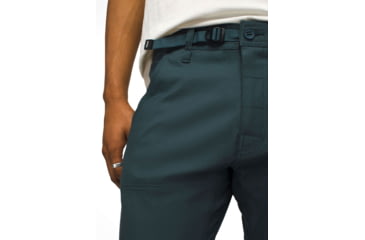 Image of prAna Stretch Zion Slim Pant II 30in Inseam - Mens, Grey Blue, 36, 1969831-020-30-36