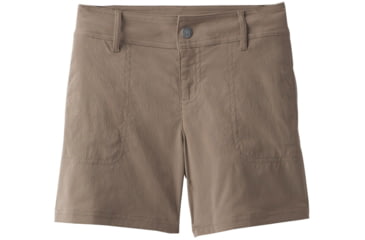 Image of prAna Revenna Short 5in Inseam Womens, Mud, 4, W3118RG12-MUD-4