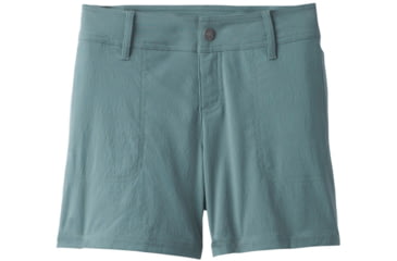 Image of prAna Revenna Short 5in Inseam Womens, Starling Green, 8, W3118RG12-STGR-8