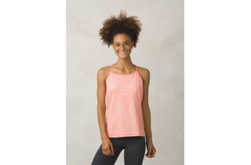 Image of prAna Small Miracle Cami Shirt - Women's, Peach Synergy, Large, W11180337-PCSY-L