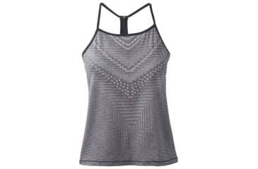 Image of prAna Small Miracle Cami Womens, Charcoal Synergy, Large, W11180337-CCSY-L