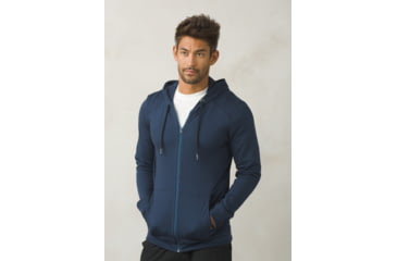 Image of Prana Smith Full Zip Mens, Equinox Blue, Small, M21180472-EQBL-S