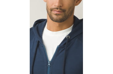 Image of Prana Smith Full Zip Mens, Equinox Blue, Small, M21180472-EQBL-S