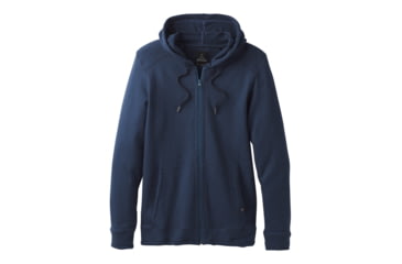 Image of prAna Smith Full Zip Hoodie - Men's, Equinox Blue, Medium, M21180472-EQBL-M