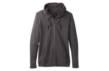 Image of prAna Smith Full Zip Hoodie - Men's, Gravel, X-Large, M21180472-GRA-XL