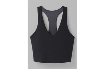 Image of prAna Momento Crop Top - Womens, Large, Black, 1963231-002-L